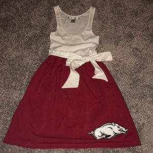 Arkansas Razorback dress